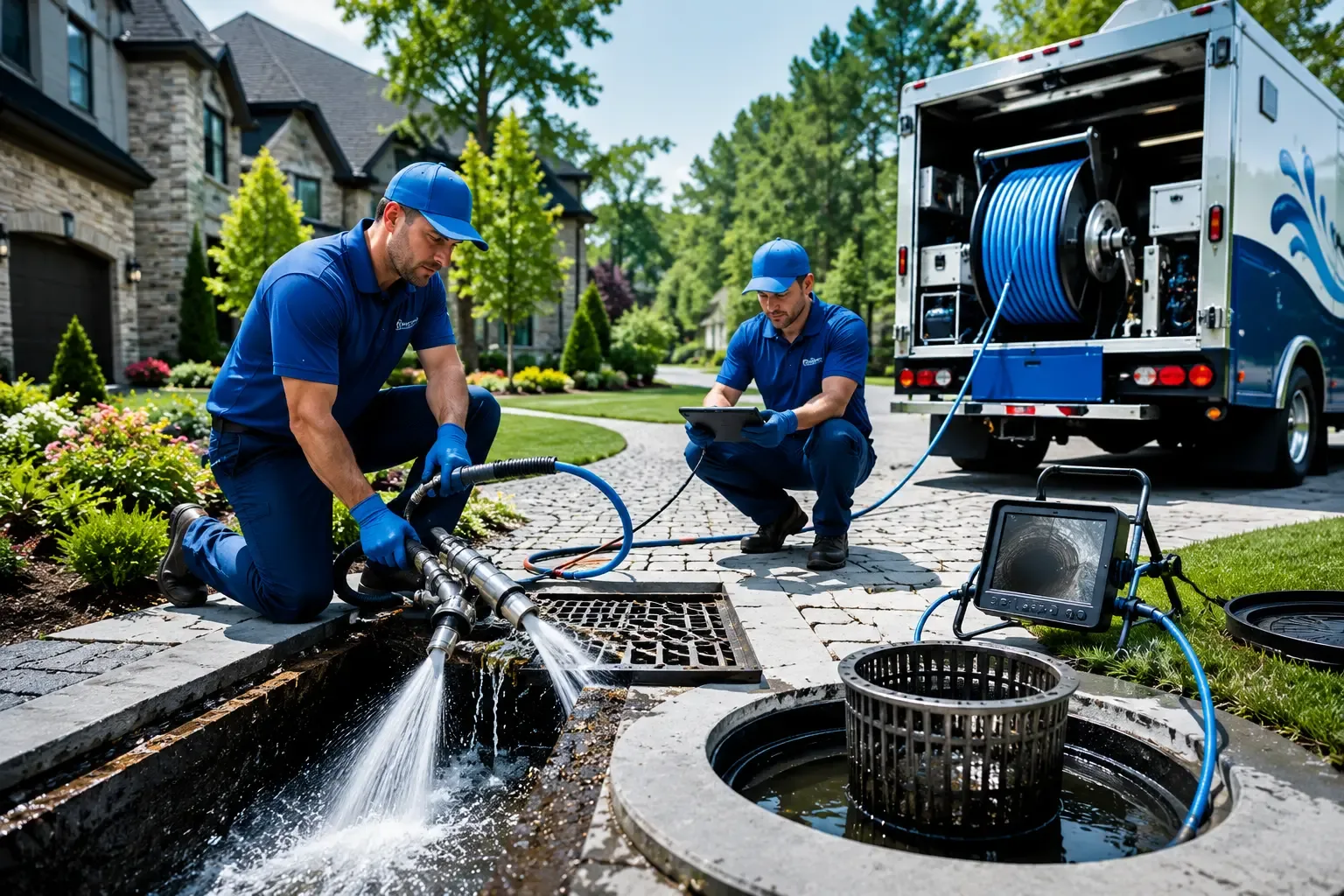 Local outdoor drain cleaning professionals in Greenview, CA
