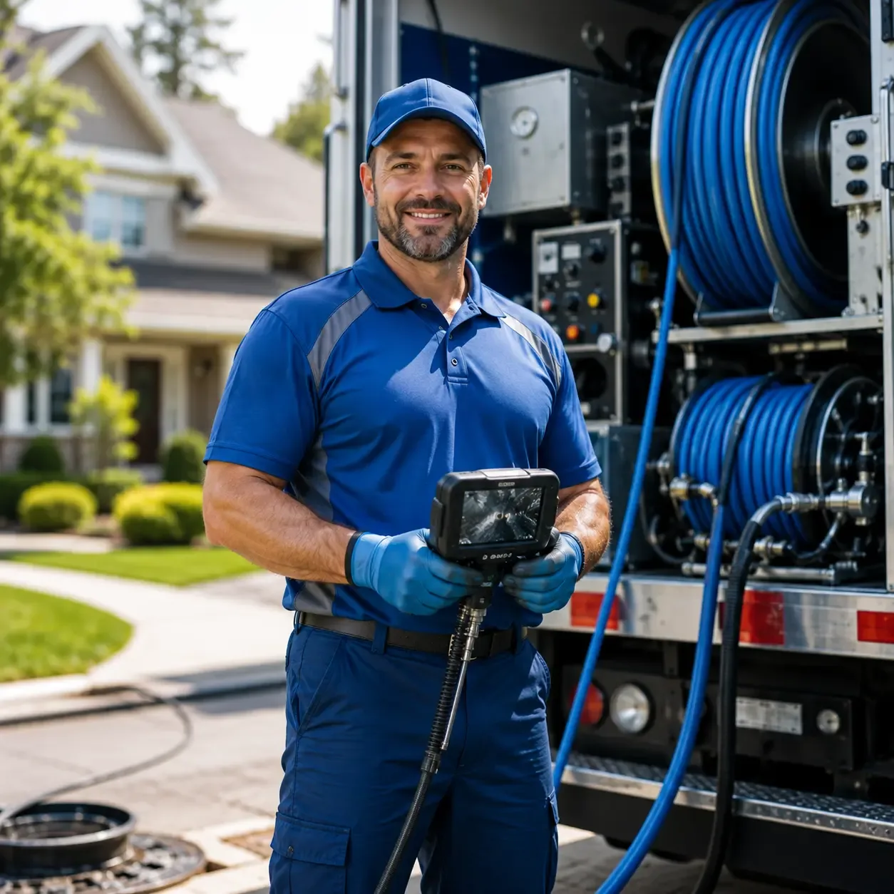 Local outdoor drain cleaning specialists in Greenview, CA